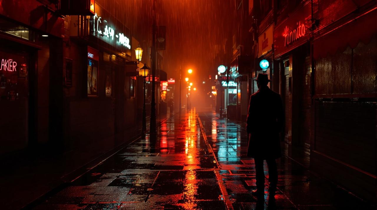 日本午夜视频影院氛围背景